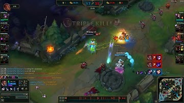 Lucian 1v4 - League of Legends