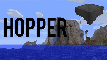 How To Make And Use A Hopper In Minecraft