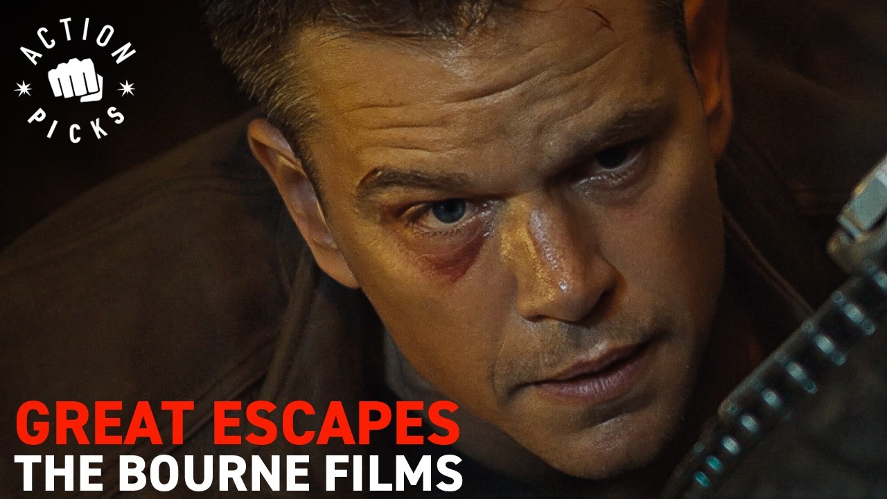 The Best Escapes From All The Bourne Movies