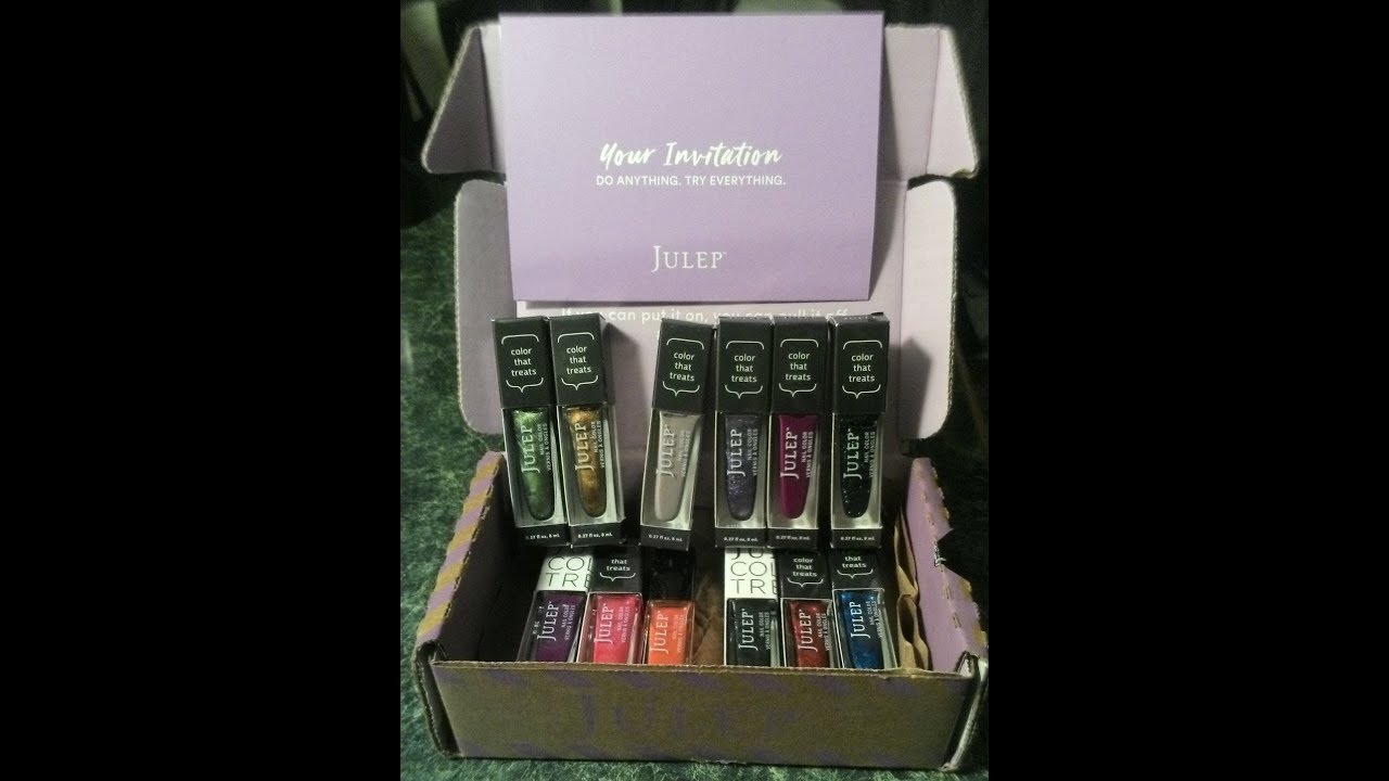 Julep~( Extra Box Free with a promo code when I signed up)