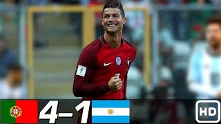 Portugal vs Argentina: A Thriller | Ronaldo vs Messi: A Battle for the Ages