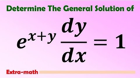 Solving an exponential differential equation