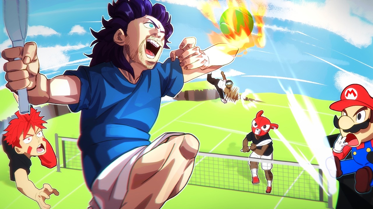 The SQUAD VS Mario Tennis Fever