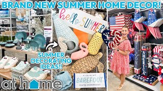 At Home Store AMAZING NEW Summer Home Decor! 🤩 | Nautical Decor & 4th Of July w/ Decorating Ideas!