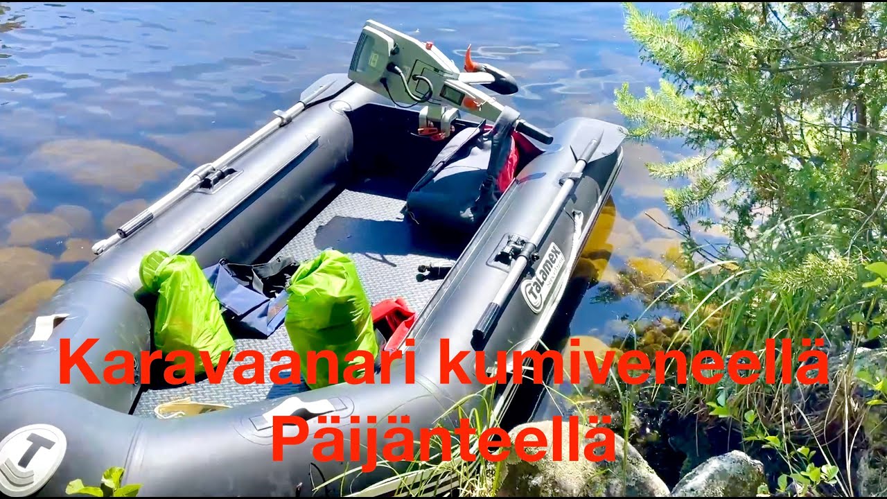 AALTOJEN ARMOILLA Päijänteellä kumiveneellä