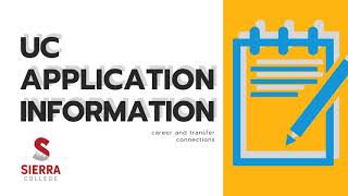 UC Application Information