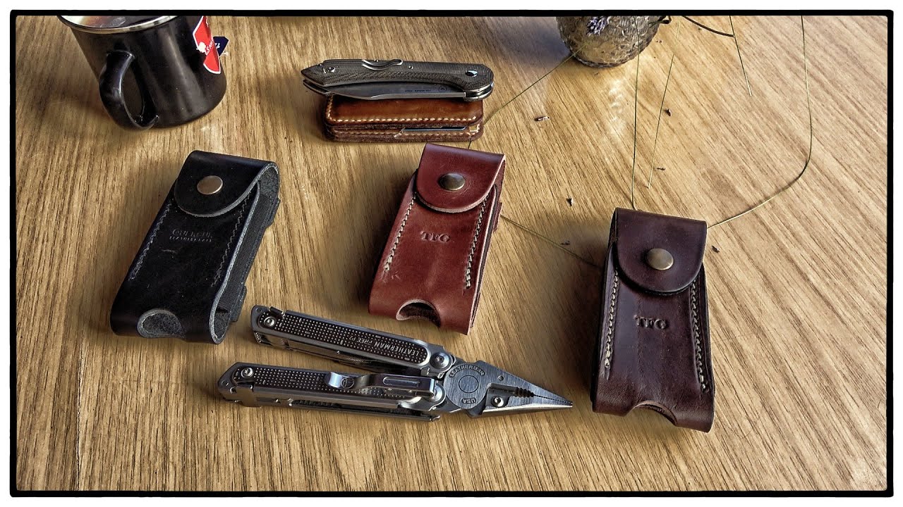Neue TFG Lederholster für Leatherman Multitools | Handarbeit aus Spanien