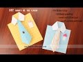 Shirt & Tie Card for Father's Day, Birthday | DIY Handmade Fathers Day Greeting Card Ideas