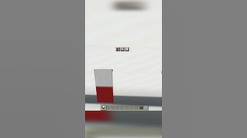 How to make poland flag 🇵🇱 in minecraft pocket/java/bedrock edition part 7. #trending #viral #shorts