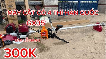 💥💥MÁY CẮT CỎ 4 THÌ HIỆU DEWO HÀN QUỐC GX35 MÁY CỰC CHẤT LƯỢNG,GIẬT CỰC ÊM KHÔNG CÓ KHÓI,CẮT CỰC NGỌT