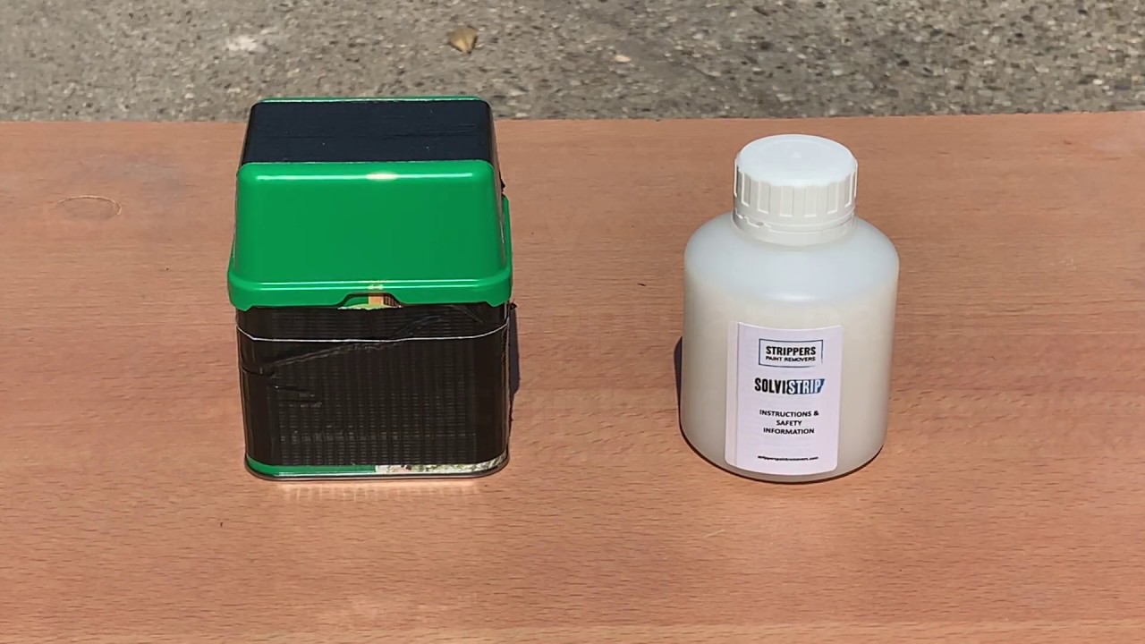 Paint Stripper Flammability Test