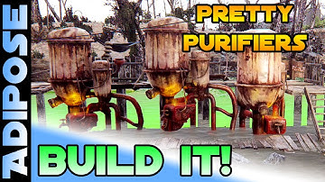 Fallout 4 - Pretty Purifiers Quickbuild! - BUILD IT! #6