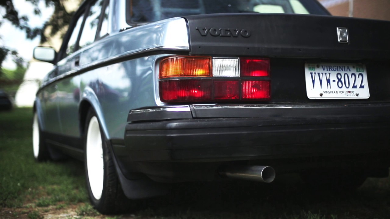 Volvo 240 Exhaust Sound - YouTube