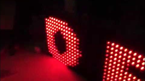 P10 LED Display Demo - Using LedP10 Arduino Library