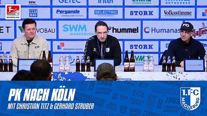 „Wir waren konsequent und haben uns belohnt.“ | PK nach dem Heimspiel gegen den 1. FC Köln (3:0)