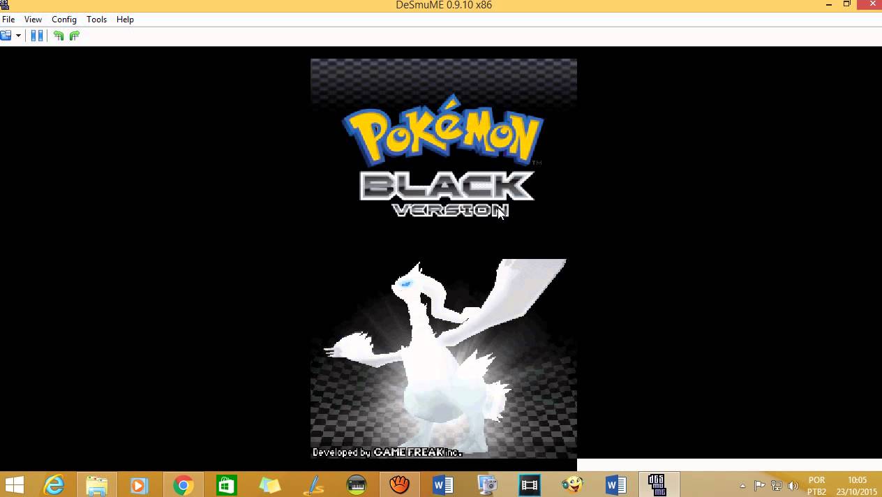 HOW TO DOWNLOAD POKEMON BLACK AND WHITE ON WINDOWS 