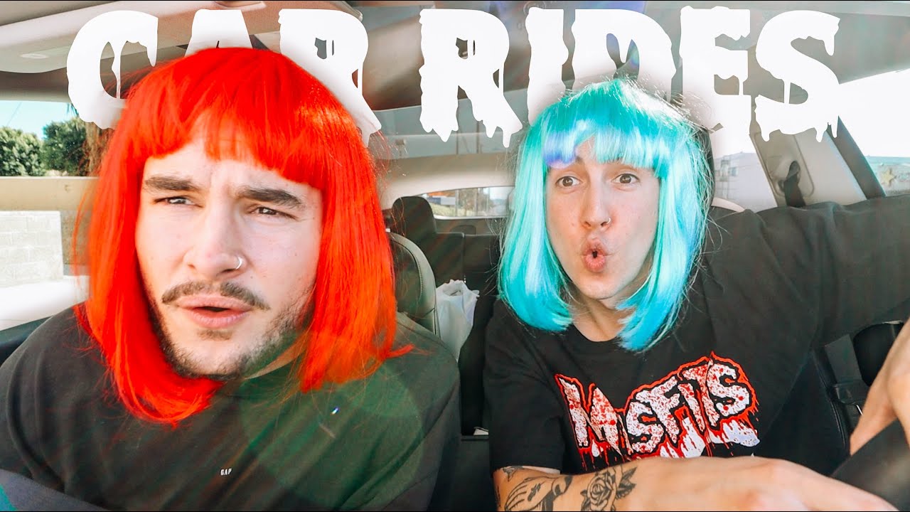 HALLOWEEN CAR RIDES with KIAN LAWLEY!! (with Costumes!)