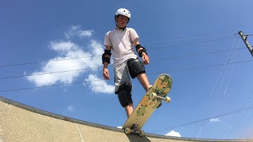 Journey to My First Drop In | skateboarding progression