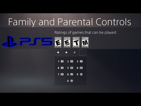 Setting up Parental Controls Login Settings - PS5 Menu Interface Tips & Tricks