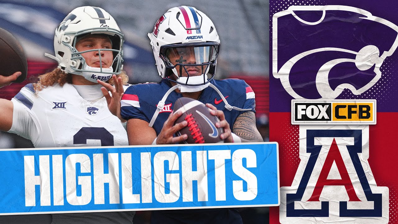 Kansas State Wildcats vs. Arizona Wildcats Highlights | FOX College Football