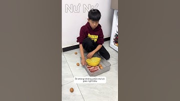 Cậu bé bỏ trứng vào ngắn đá và cái kết #shorts