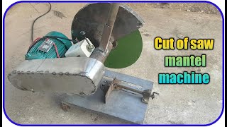 Building a machine for cutting metal \\ chop saw cutting machine