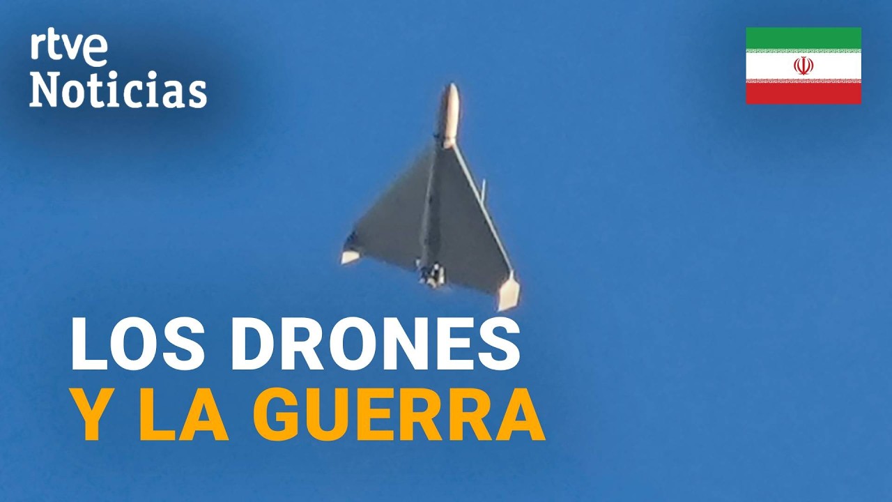 Los DRONES en las GUERRAS: desde el SHAHED IRANÍ hasta los fabricados por RUSIA | RTVE Noticias