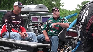 June 22 2011 scott and Mike prepare for the final day at Dubuque