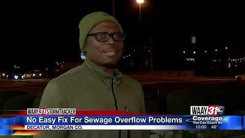 No easy fix for sewage overflow problems