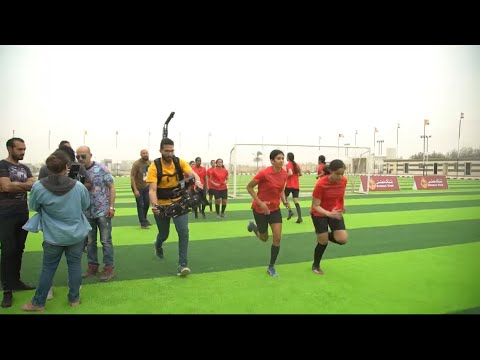 كواليس تصوير إعلان بنك مصر أنا الممكن