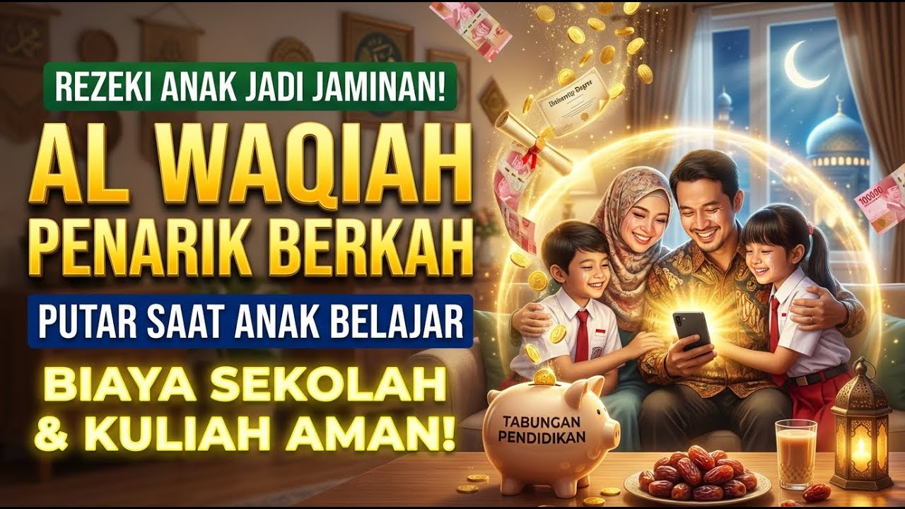BANJIR REZEKI! Keajaiban Al Waqiah Di Bulan Penuh Berkah