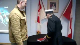 David's Enrollment Ceremony
