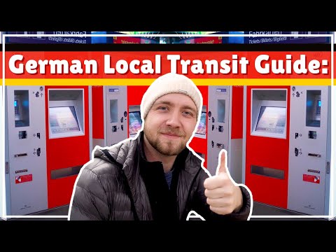 וִידֵאוֹ: Getting Around Germany: Guide to Public Transit &