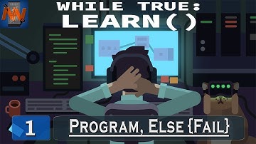 While True: Learn() #1 ┤Program, Else {Fail}├