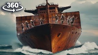 360° VR Can You ESCAPE an Abandoned Cruise Ship FULL OF ZOMBIES?| Realistic 360 Video 4K Ultra HD by BRIGHT SIDE VR 360 VIDEOS 20,910 views 1 month ago 6 minutes, 59 seconds