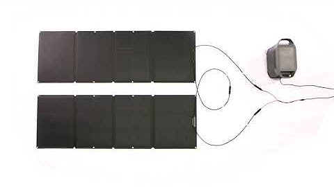 How To Connect Portable Solar Panels to an EcoFlow Portable Power Station