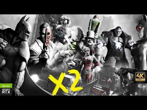 Batman Arkham City 4K RTX 4080 New Game + Parte 2