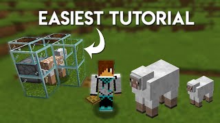 Easiest Automatic WOOL Farm Minecraft 1.21