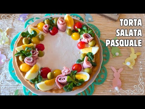 Video TORTA SALATA DI PASQUA | Torta salata fredda | Antipasti di Pasqua