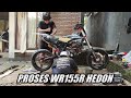 Proses pembuatan WR155R Pake body YZF 450 2022