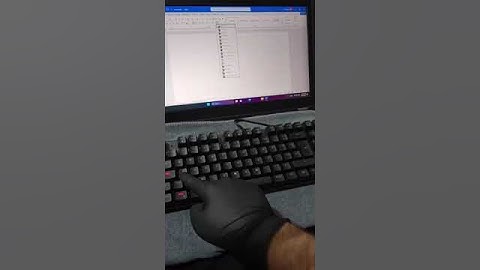 table in word   #asmr #asmrkeyboard #asmrsounds #gaming #windows #tricks