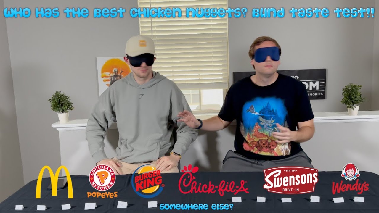 Who Has The Best Chicken Nuggets? Blind Taste Test - YouTube