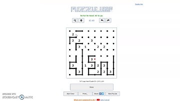 Advanced Slitherlink 1 PL