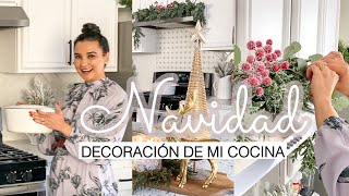 IDEAS PARA DECORAR LA COCINA EN NAVIDAD | DECORACION NAVIDEÑA DE MI COCINA | CHRISTMAS