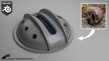 NH17 _ Cylindrical hard surface design _ blender modeling