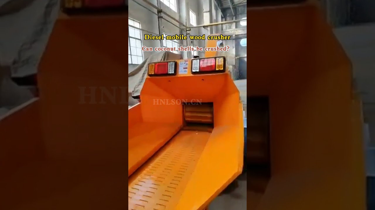 Coconut shell crushing, multi-function wood grinder 