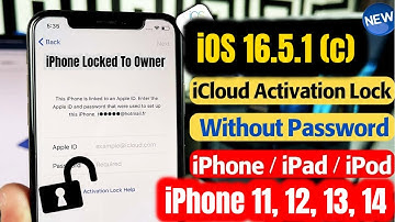 Unlock iOS 16.5.1 iCloud Lock Bypass Activation Lock iPhone 11, 12, 13, 14