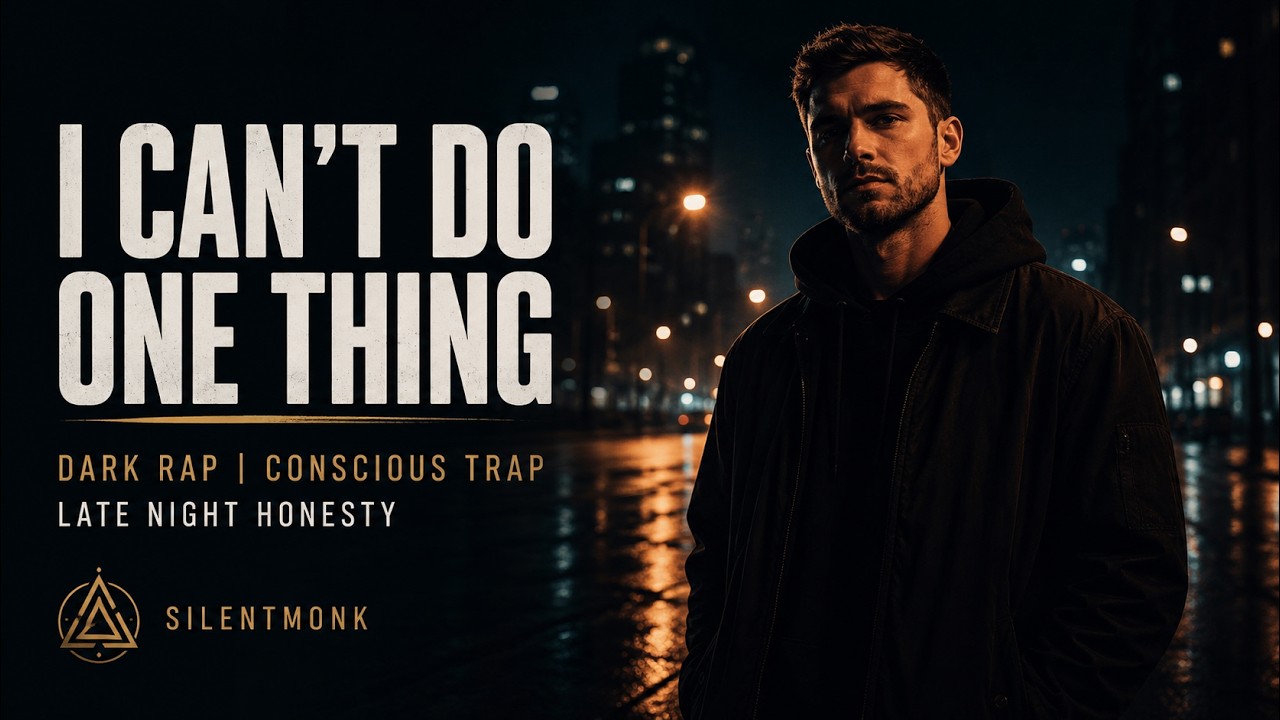 Cover: 🎧 I Can’t Do One Thing | Dark Rap | Conscious Trap | Late Night Honesty