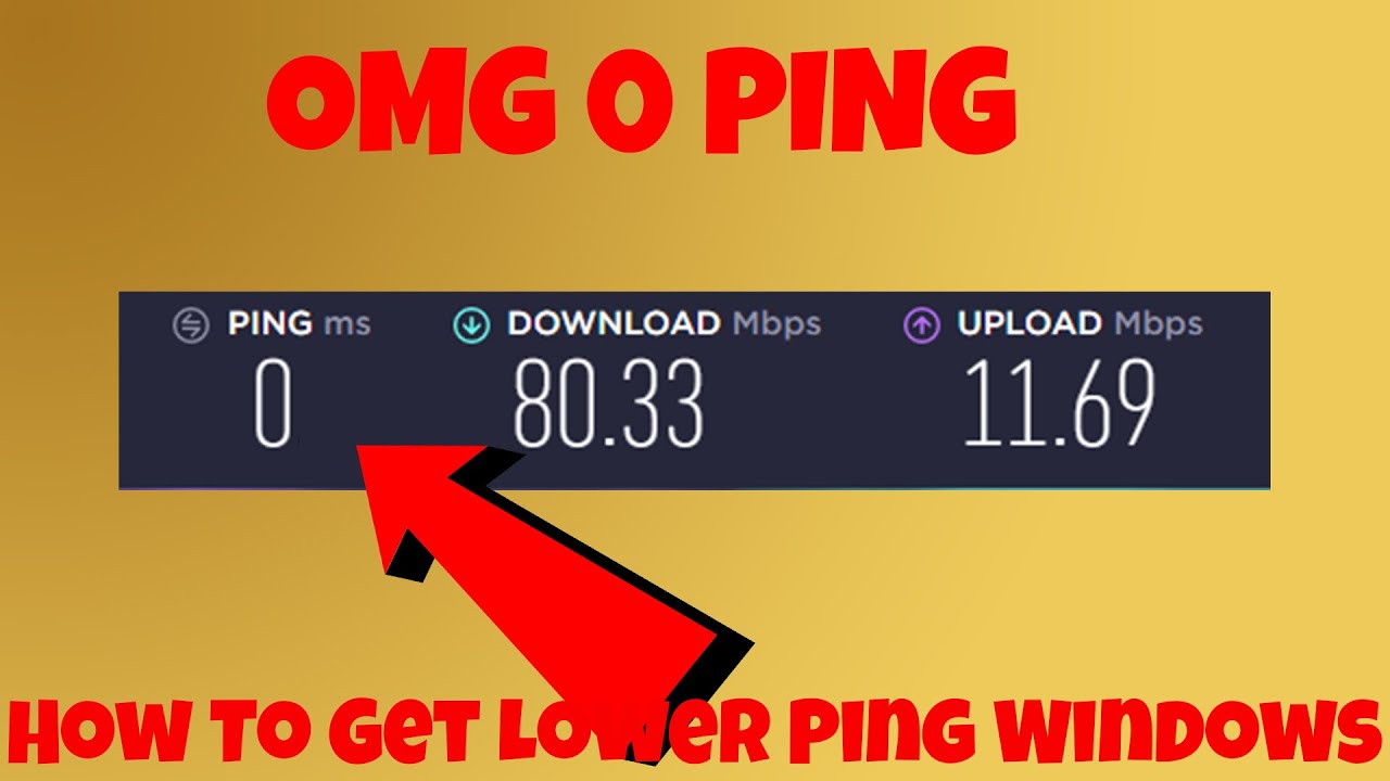 Low ping. Пинг.