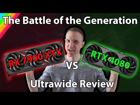 AMD RX 7900 XTX vs the Nvidia RTX 4080 the Ultrawide and Super Ultrawide Battle of the Generation